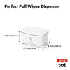 OXO Tot Perfect Pull Wipes Dispenser, Gray