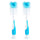 Munchkin Sponge Bottle Brush, Pack of 2, Blue