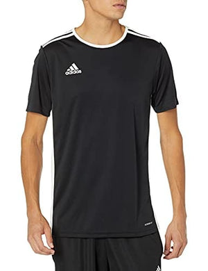adidas Men's Entrada Jersey, Black/White, X-Small