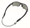 Luxe Performance Cable Strap Premium Adjustable No Tail Sunglass Strap and Eyewear Retainer for Your Sunglasses, Eyeglasses, or Prescription Glasses (Fish Black 14")