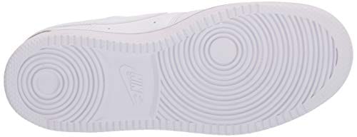 Nike Women's Court Vision Low Sneaker, White/White-White, 5 Regular US