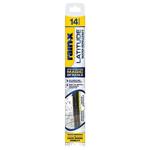 Rain-X 5079272-2 Latitude 2-IN-1 Water Repellency Wiper Blade, 14