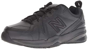 New Balance Men's 608 V5 Casual Comfort Cross Trainer, Black/Black, 6.5 M US