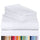 LuxClub 6 PC Sheet Set Bamboo Sheets Deep Pockets 18" Eco Friendly Wrinkle Free Sheets Machine Washable Hotel Bedding Silky Soft - White Queen