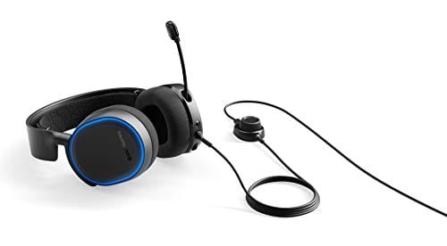 SteelSeries Arctis 5 - RGB Illuminated Gaming Headset with DTS Headphone: X v2.0 Surround - for PC and PlayStation 4 - Black