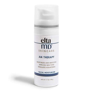 EltaMD AM Therapy Face Moisturizer with Niacinamide Improves Skin Tone, Fragrance-Free Lotion, Noncomedogenic Facial Cream