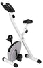 Marcy Foldable Exercise Bike with Adjustable Resistance for Cardio Workout and Strength Training NS-652