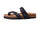Women's Cushionaire, Luna Low Heel Slide Sandals Black 6 M