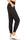 Leggings Depot JYL19-BLACK-S ActiveFlex Slim-fit Joggers with Pockets, Small