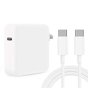 Replacement Mac Book Pro Charger, 61W USB C Charger Power Adapter for MacBook Pro 13 Inch 12 Inch, MacBook 13 Inch 12 Inch, MacBook Air