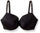Calvin Klein Women's Seductive Comfort with Lace Lift Demi Bra, Black, 32DD