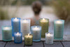 Chesapeake Bay Candle Scented Candles, Love + Passion (Grapefruit Mango), Medium (2-Pack)
