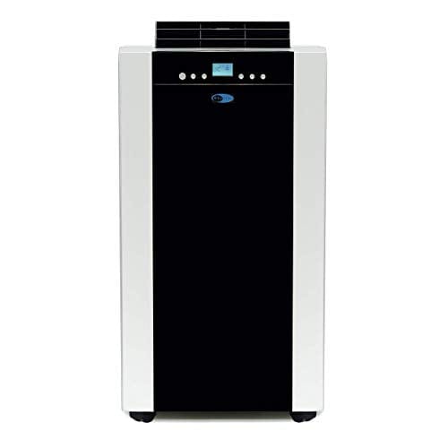 Whynter ARC-14SH 14,000 BTU Dual Hose Portable Air Conditioner, Dehumidifier, Fan & Heater with Activated Carbon Filter Plus Storage Bag, Platinum Black