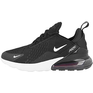 Nike Air Max 270 GS Running Trainers 943345 Sneakers Shoes (UK 4.5 us 5Y EU 37.5, Black White Anthracite 001)