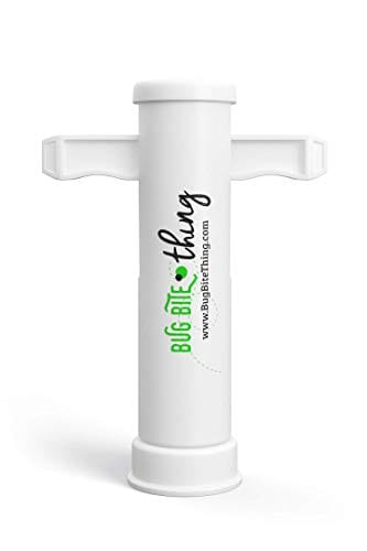 Bug Bite Thing Suction Tool, Poison Remover - Bug Bites and Bee/Wasp Stings, Natural Insect Bite Relief, Chemical Free - White/Single