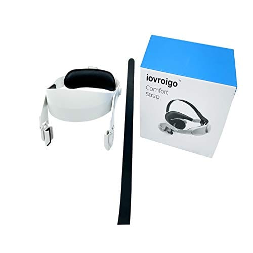 iovroigo Adjustable Halo Strap for Oculus Quest 2 VR,Increase Supporting force and improve comfort-Virtual Reality Accessories
