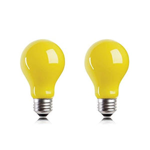 Helloify LED Bug Light Bulb, Vintage Edison Yellow Bulbs, Outdoor Porch Lights, High Brightness Filament Lamp for Pendant Wall Light Fixtures