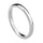 TIGRADE 2mm 4mm 6mm 8mm Titanium Ring Plain Dome High Polished Wedding Band Comfort Fit Size 3-15,2mm,Silver,Size 3
