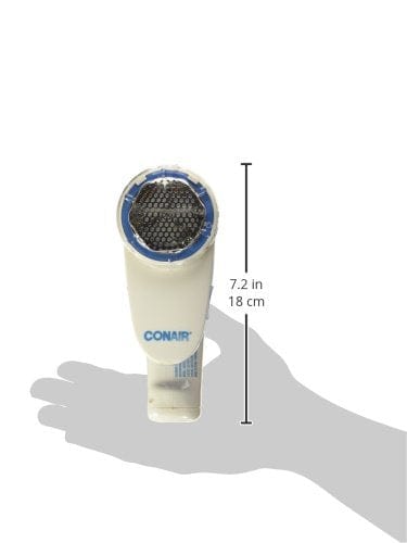 Conair Battery Operated Fabric Defuzzer/Shaver, White, Regular