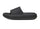 Cushionaire Women's Feather recovery cloud slide sandal with +Comfort, Black 6