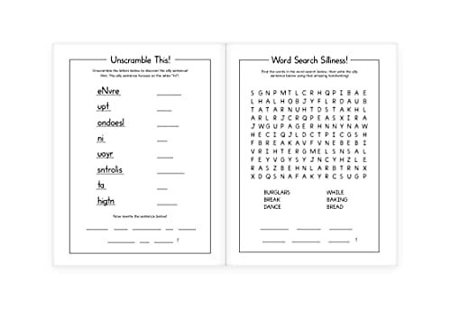 Handwriting Practice Book for Kids (Silly Sentences): Penmanship and Writing Workbook for Kindergarten, 1st, 2nd, 3rd and 4th Grade: