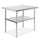 GRIDMANN NSF Stainless Steel Commercial Kitchen Prep & Work Table - 36 in. x 24 in.
