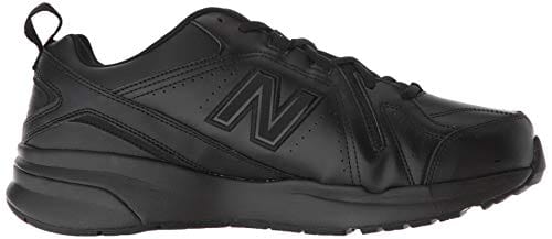 New Balance Men's 608 V5 Casual Comfort Cross Trainer, Black/Black, 6.5 M US