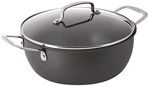 Cuisinart 650-26CP Chef's Classic Nonstick Hard-Anodized 5-Quart Chili Pot with Cover,Black