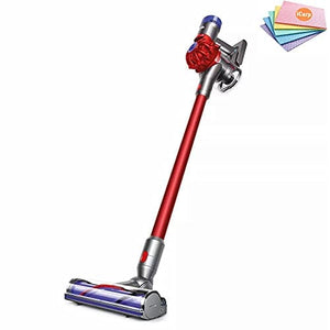 Premium Dyson V8 Motorhead Origin Cordless Stick Vacuum Cleaner: Lightweight Versatility Designed, Strong Suction for Versatile Cleaning, Washable Filter, Whole-Machine Filtration + iCarp Sponge Cloth