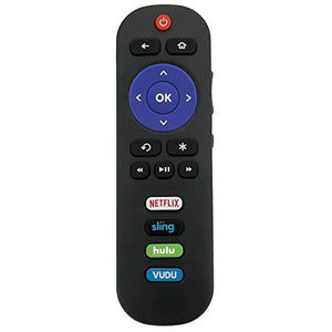 RC280 Replacement Remote Applicable for TCL Roku TV with Netflix Sling Hulu Vudu Key 55UP120 32S4610R 50FS3750 32FS3700 32FS4610R 32S800 32S850 32S3850 48FS3700 55FS3700 65S405 43S405 49S405 40S3800