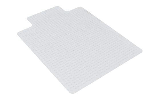 OFM ESS Collection Chair Mat with Lip for Carpet, 36" x 48", Clear