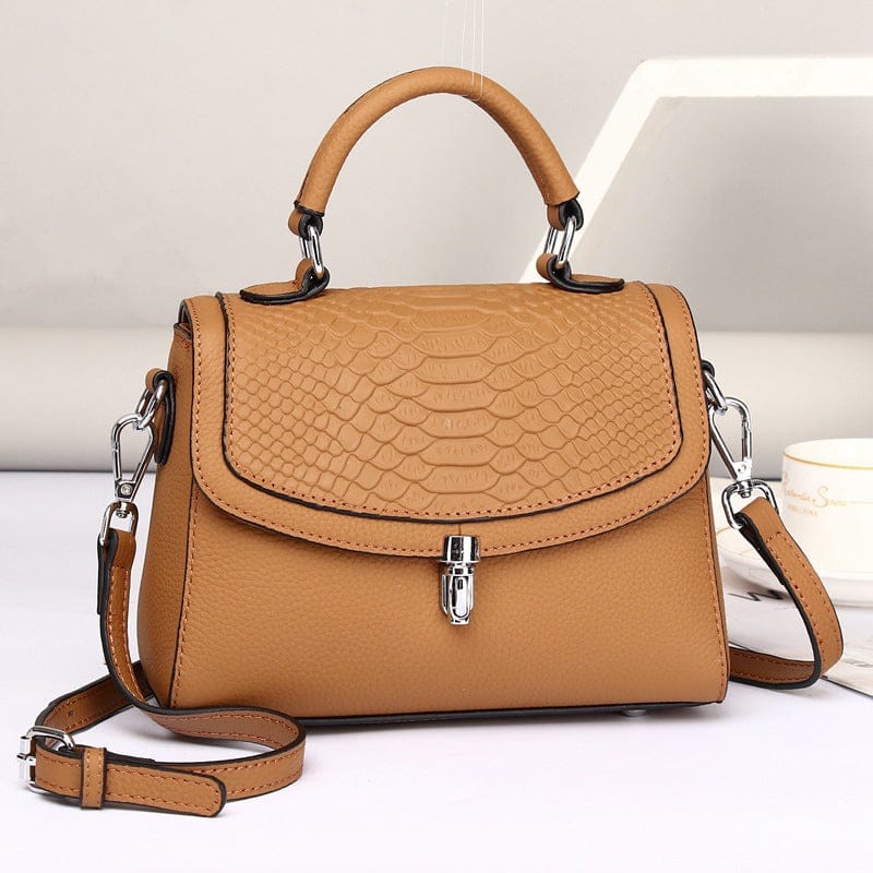 Real Leather Cross - Shoulder Bag Head Layer