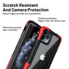For iPhone 11 12 Pro Max XS XR 8 7 SE2 Hybrid Shockproof Bumper Clear Case Cover