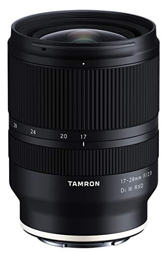 Tamron 17-28mm f/2.8 Di III RXD for Sony Mirrorless Full Frame/APS-C E Mount (Tamron 6 Year Limited USA Warranty), Black (AFA046S700)