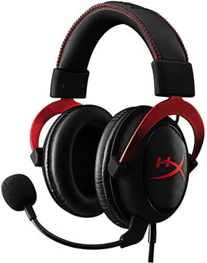 HyperX Cloud II - Gaming Headset, 7.1 Surround Sound, Memory Foam Ear Pads, Durable Aluminum Frame