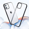 TORRAS Crystal Clear Compatible for iPhone 12 Mini Case,Slim Yet Shockproof Soft Silicone Sturdy Thin Phone Case Compatible for iPhone 12 Mini 5.4 inch 2020, Black