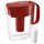Brita Standard Metro Water Filter Pitcher, Small 5 Cup 1 Count, Red