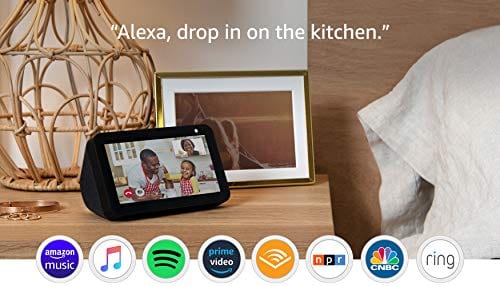 Echo Show 5 (1st Gen, 2019 release) -- Smart display with Alexa – stay connected with video calling - Charcoal