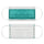 4 Ply Disposable Face Mask Protective(50PCS), Elastic Earloops, Single Use- Green