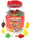 Fusion Select Jelly Fruity Snack Tik Tok Challenge Hit or Miss - Fruit-Shaped Jelly- Assorted Flavors, Strawberry, Orange, Apple, Pineapple, Grape, Mango (Jar)