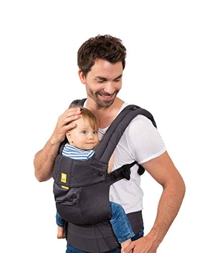 LÍLLÉbaby Complete Airflow Six-Position Baby Carrier, Charcoal