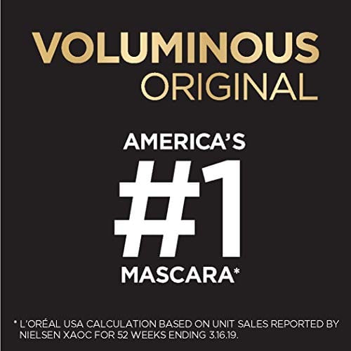 L'Oreal Paris Makeup Voluminous Original Volume Building Mascara, Deep Burgundy, 0.26 fl. Oz, 1 Count