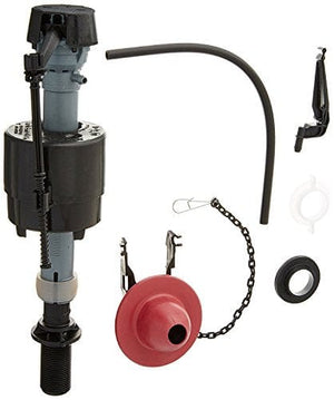 Fluidmaster 400CRP14 Universal Toilet Fill Valve and Flapper Repair Kit for 2-Inch Flush Valves, Easy Install