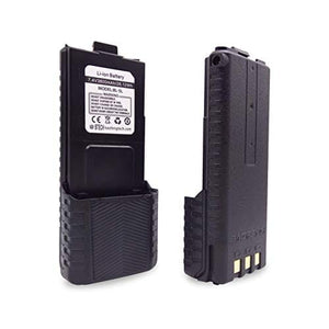 BaoFeng, BTECH BL-5L 3800mAh Li-ion Battery Pack, High Capacity Extended Battery for UV-5X3, BF-F8HP, and UV-5R Radios