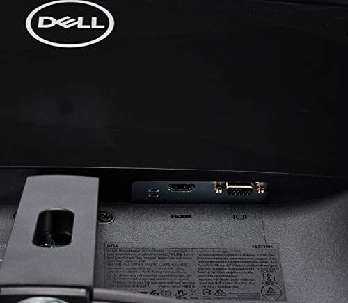 Dell 27 LED Backlit LCD Monitor SE2719H IPS Full HD 1080p, 1920x1080 at 60 Hz HDMI VGA, Black