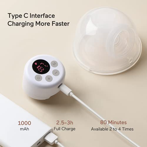 Momcozy Wearable Breast Pump, S12 Double Hands Free Breast Pump