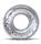 CoTa Global Inflatable Pool Float Tube Confetti 36 Inches Premium Swim Ring Heavy Duty Vinyl Flotation Pool Floats Toy for The Beach, Party, Vacation, UV Resistant - Pool Party (Silver)