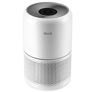 LEVOIT Air Purifier for Home Allergies and Pets Hair Smokers in Bedroom, H13 True HEPA Filter, 24db Filtration System Cleaner Odor Eliminators, Remove 99.97% Dust Smoke Mold Pollen, Core 300, White