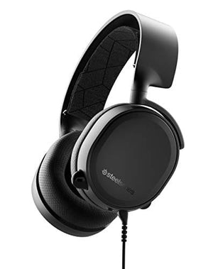 SteelSeries Arctis 3 - All-Platform Gaming Headset - for PC, PlayStation 4, Xbox One, Nintendo Switch, VR, Android, and iOS - Black