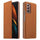 Vizvera Designed for Samsung Fold 2 Case 2020, Leather Scratch-Resistant and Shock-Absorbing Case for Samsung Galaxy Fold 2 (Saddle Brown)